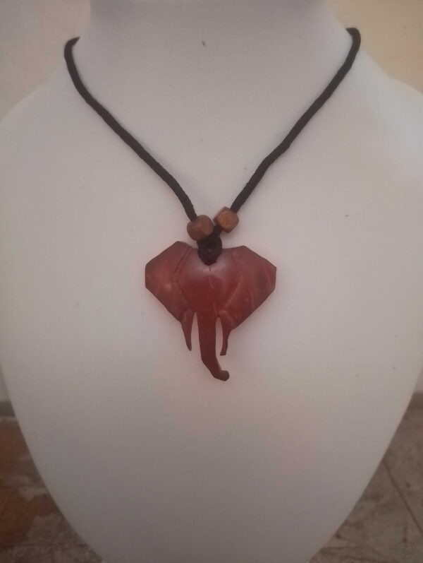 Gentle Giant Pendant – Handcrafted Elephant Head Necklace